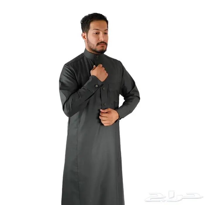 ثوب سعودي شتوي سادة 1