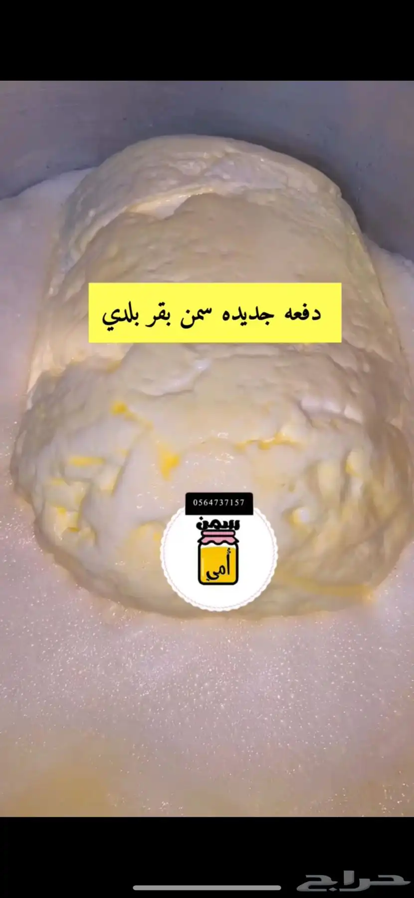 زبدة وسمن بقر بلدي 2