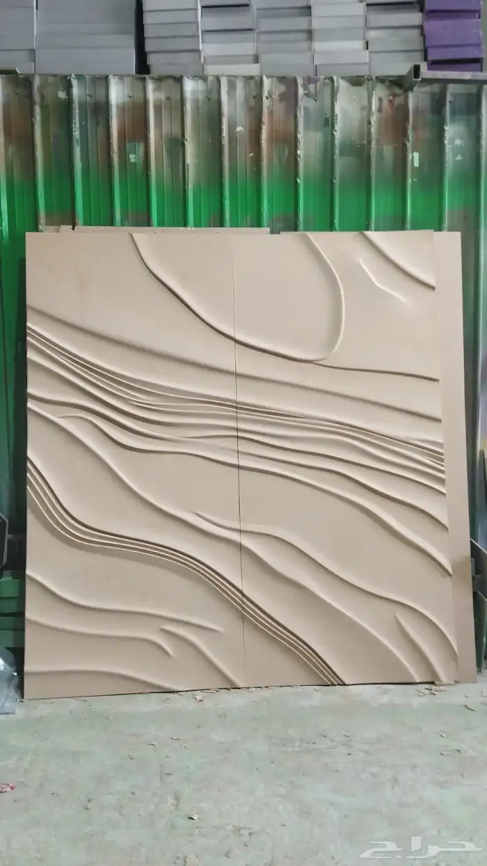 قص خشب و اكريليك حفر سي ان سي جداريات خشبية وشعارات اكريلي 14