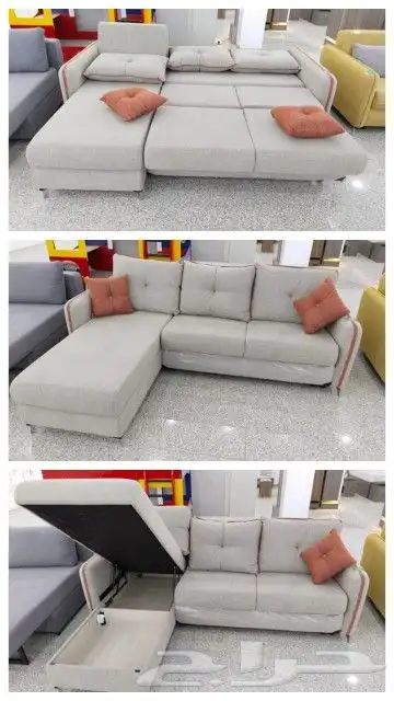 كنب منيز يصبح سرير 3