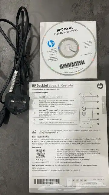 طابعة وسكنر HP (بدون حبر) استخدام مرات بسيطه 7