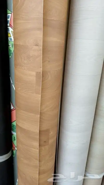 مشمع فينيل بديل باركيه الأرضيات 9