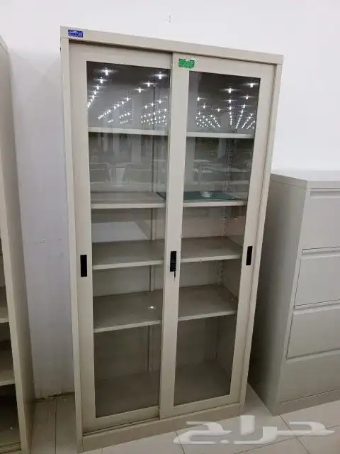 دواليب لوكر ومكاتب وشالون حديد 17