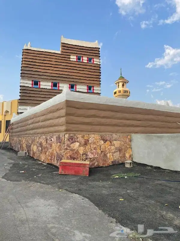 ترميم وتجديد البيوت القديمه وبيوت الطين 16