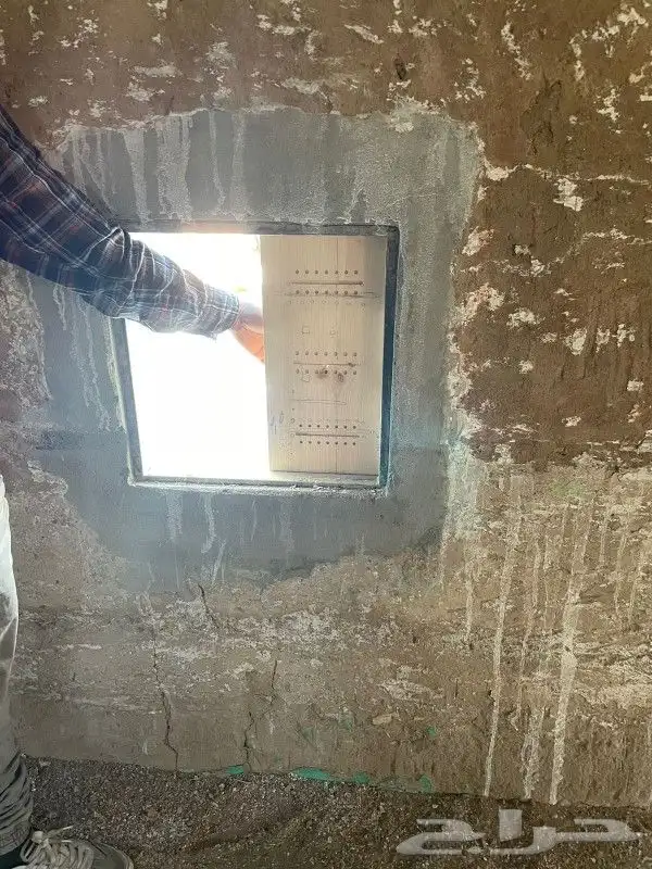 ترميم وتجديد البيوت القديمه وبيوت الطين 11