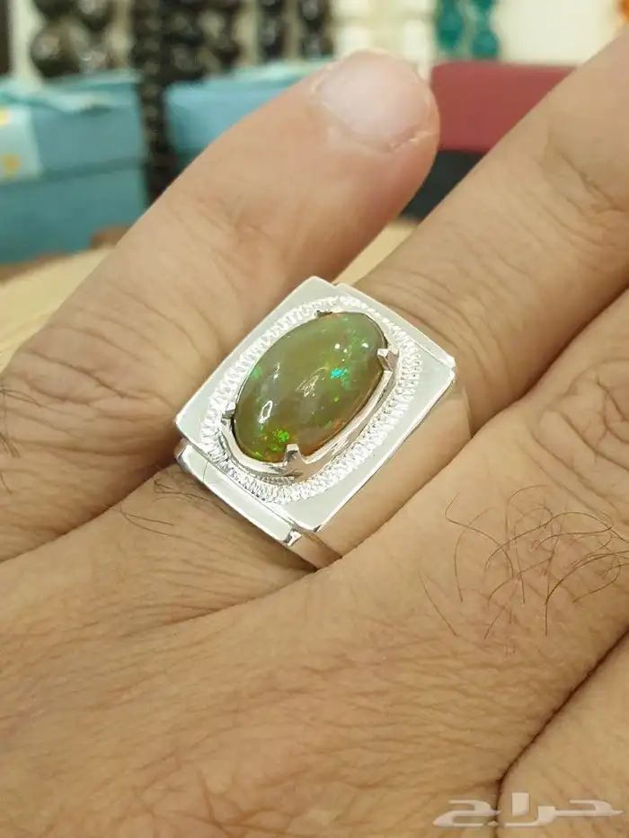 خاتم اوبال إثيوبي فل فاير صياغة حمادة VIP 7