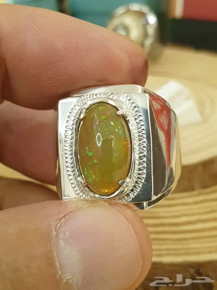 خاتم اوبال إثيوبي فل فاير صياغة حمادة VIP 9