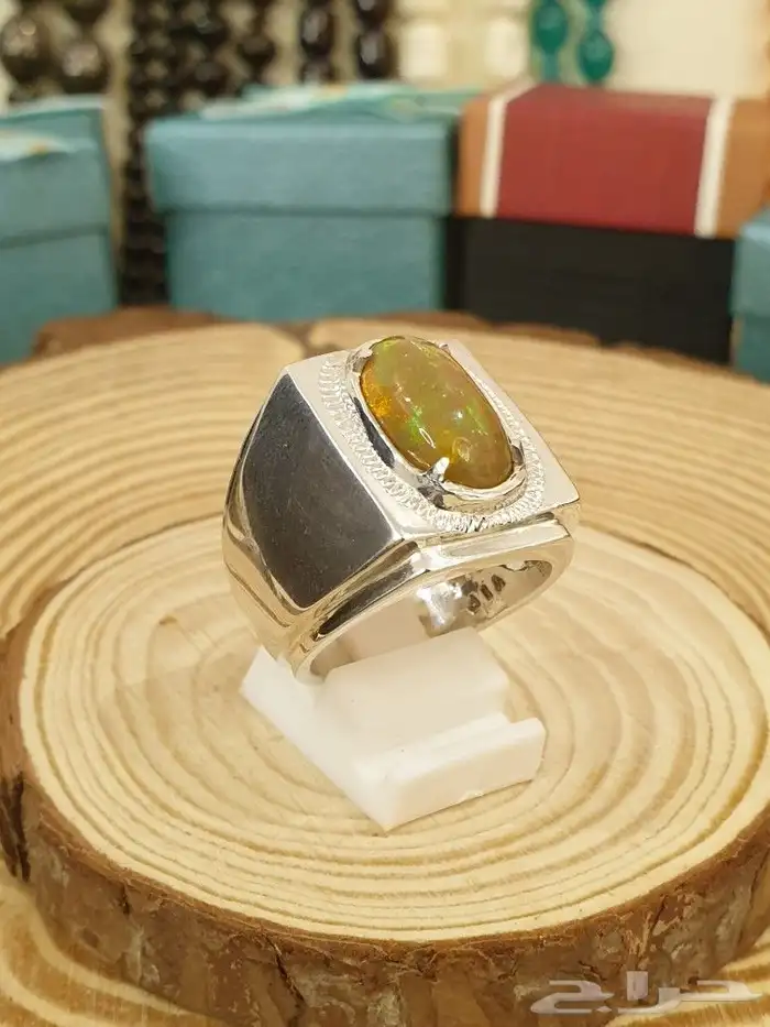 خاتم اوبال إثيوبي فل فاير صياغة حمادة VIP 3