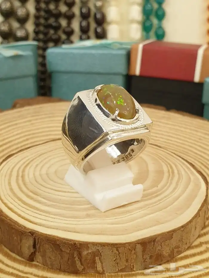 خاتم اوبال إثيوبي فل فاير صياغة حمادة VIP 6