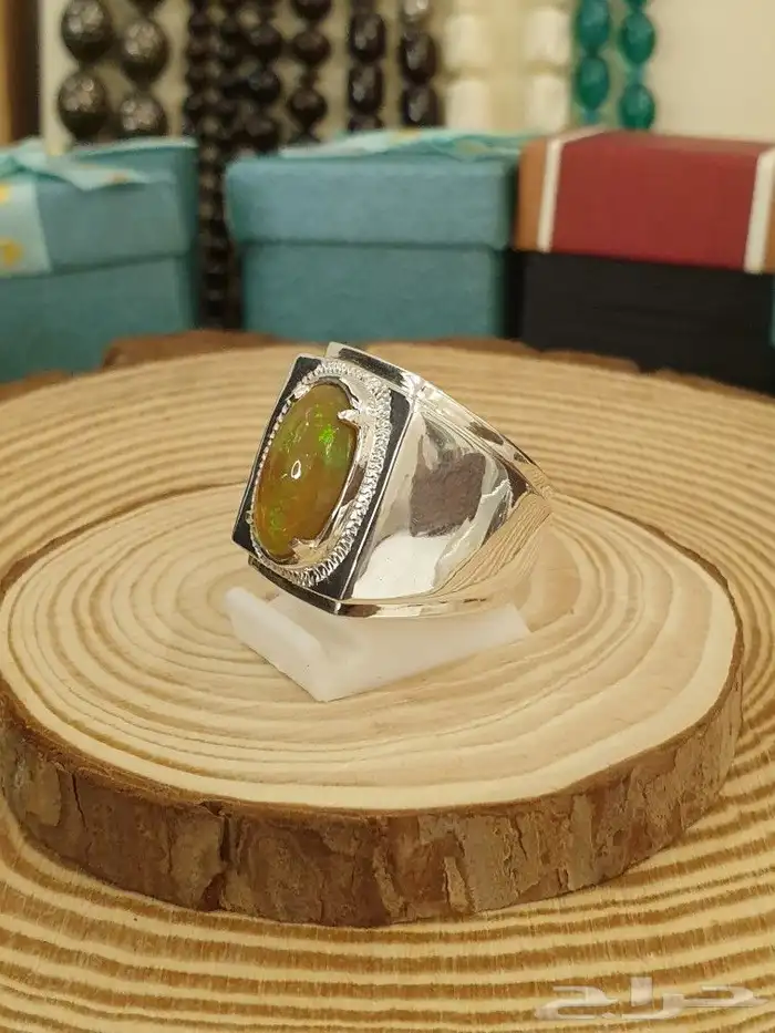 خاتم اوبال إثيوبي فل فاير صياغة حمادة VIP 5