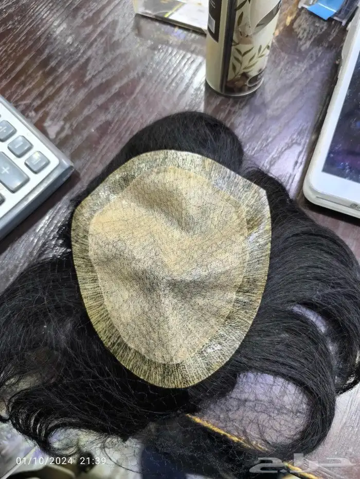 باروكه شعر طبيعي للرجال شعر مستعار جدة 0