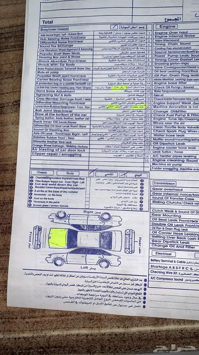 فحص سيارات بالشرقية 4