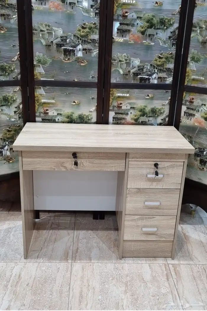 مكاتب فخم طقم مودرن المدير مكتب سكرتاريه درج دولاب طاولة شي 60