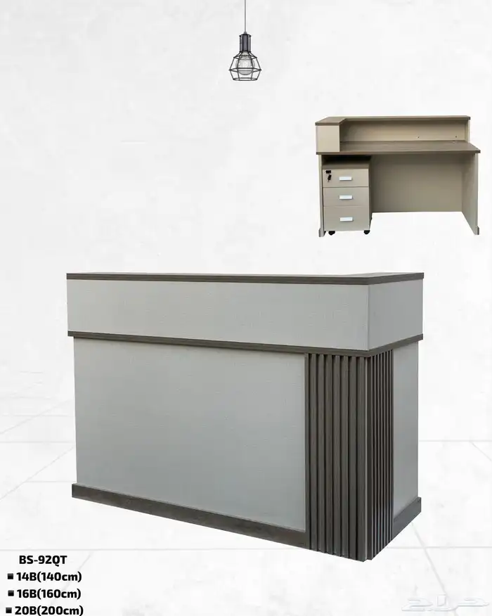 مكاتب فخم طقم مودرن المدير مكتب سكرتاريه درج دولاب طاولة شي 20