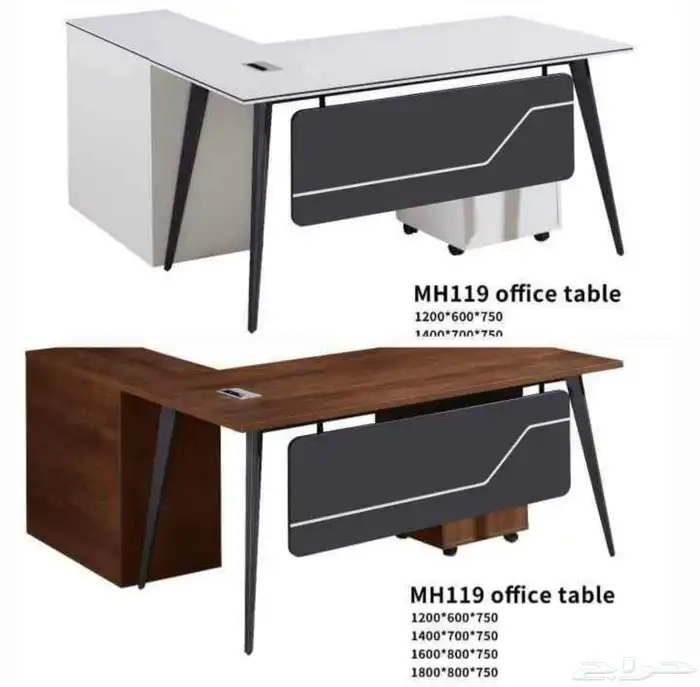 مكاتب فخم طقم مودرن المدير مكتب سكرتاريه درج دولاب طاولة شي 76