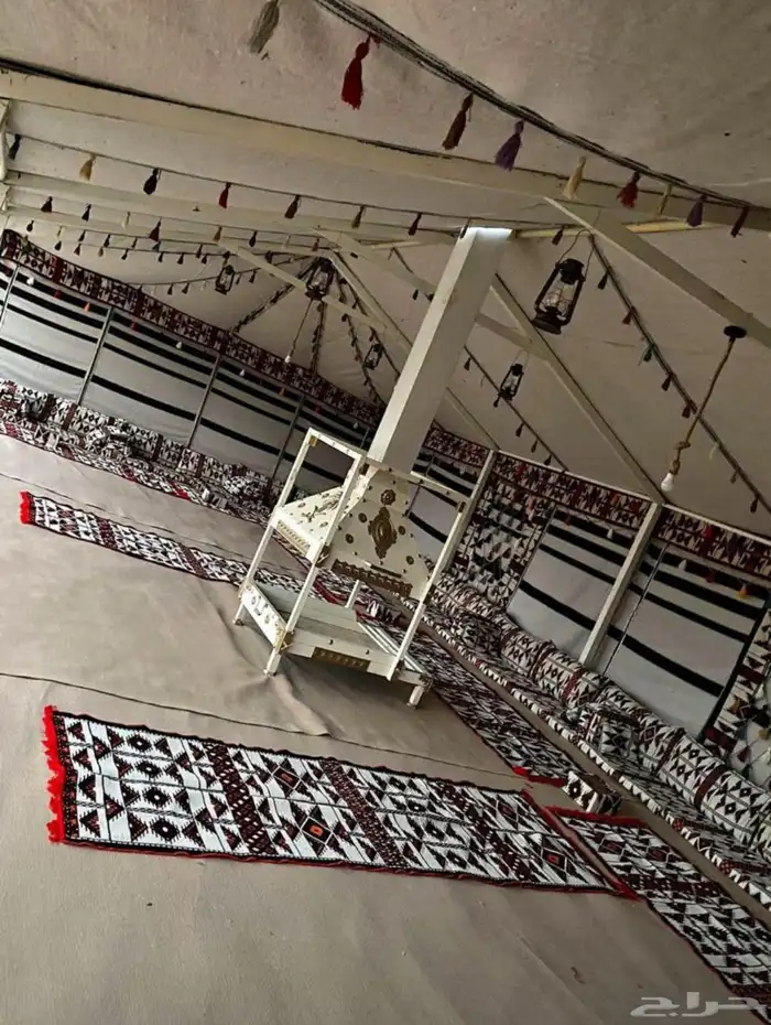 بيوت شعر مشبات خيام دورات مياه جميع المستلزمات المخيمات 0