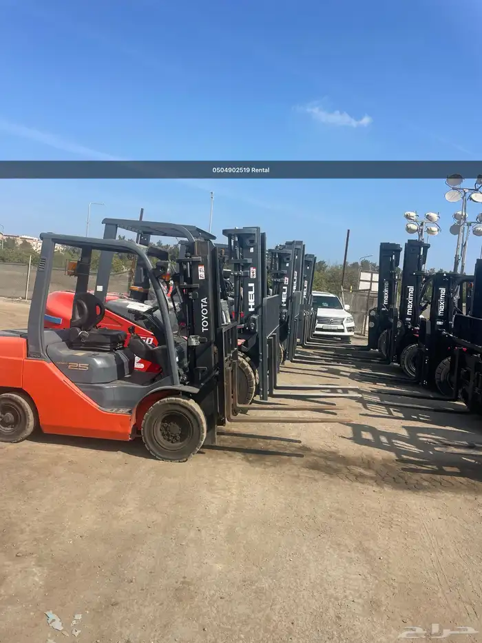 تأجير رافعات شوكية رافعةlifters master rental company 30