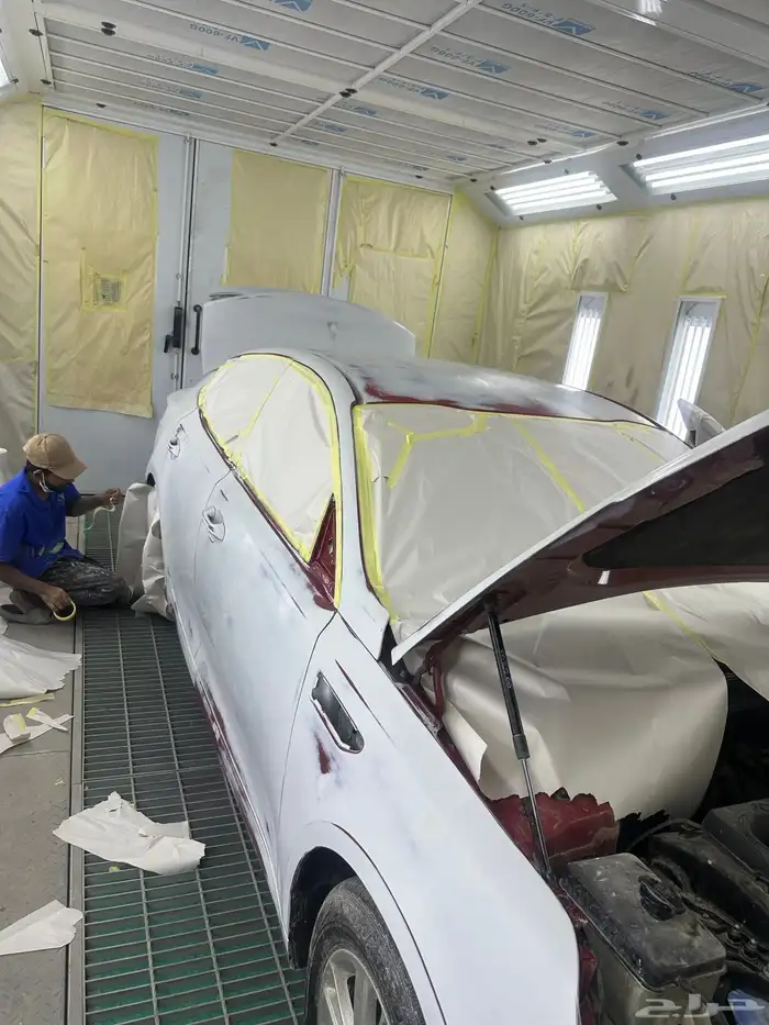 يوجد تابي وتامارا رش جميع انواع السيارات سمكرة توضيب ورشة 2