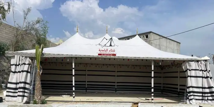 بيت الشعر المطور ( خيام الصقور ) خيمة القبب 4