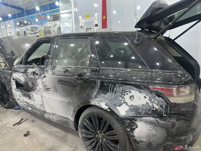 يوجد تابي وتامارا رش جميع انواع السيارات سمكرة توضيب ورشة 42