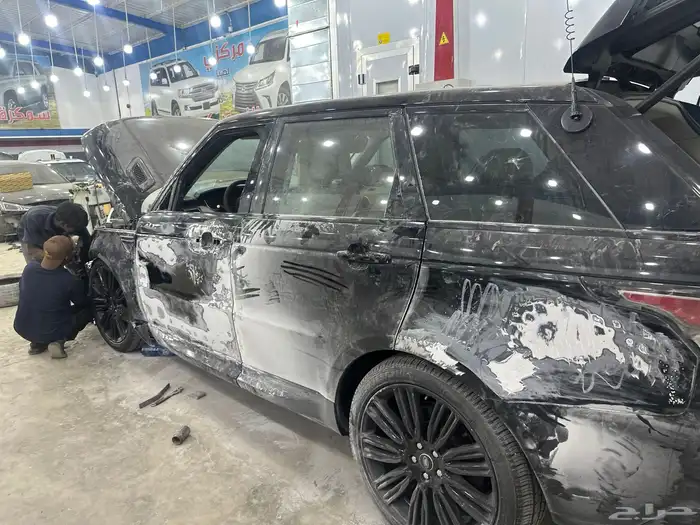 يوجد تابي وتامارا رش جميع انواع السيارات سمكرة توضيب ورشة 43