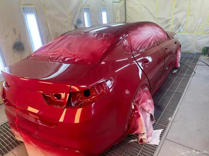 يوجد تابي وتامارا رش جميع انواع السيارات سمكرة توضيب ورشة 7