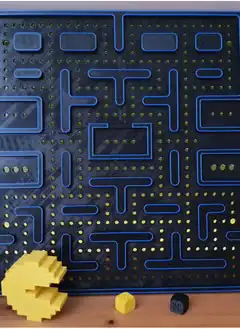 لعبة باك مان اللوحية للتجمعات العائلية والأصدقاء Pac Man 4