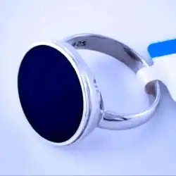 خاتم فضة عيار 925 ملكي صب 1