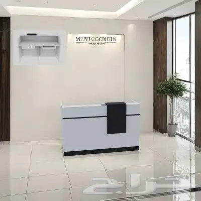 كاونتر إستقبال موديلات حديثه ومقاسات مختلفه 1