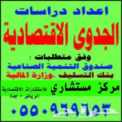 اعداد دراسات الجدوى الاقتصادية 0