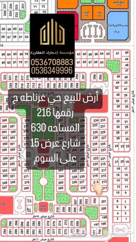 اراضي حصريه لدينا بسعر مناسب جدا 6