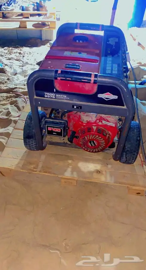 ماطور كهرباء بنزين بقوت 9375 واصافي7500 3