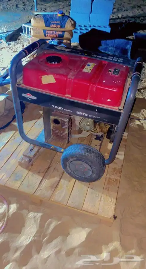 ماطور كهرباء بنزين بقوت 9375 واصافي7500 2