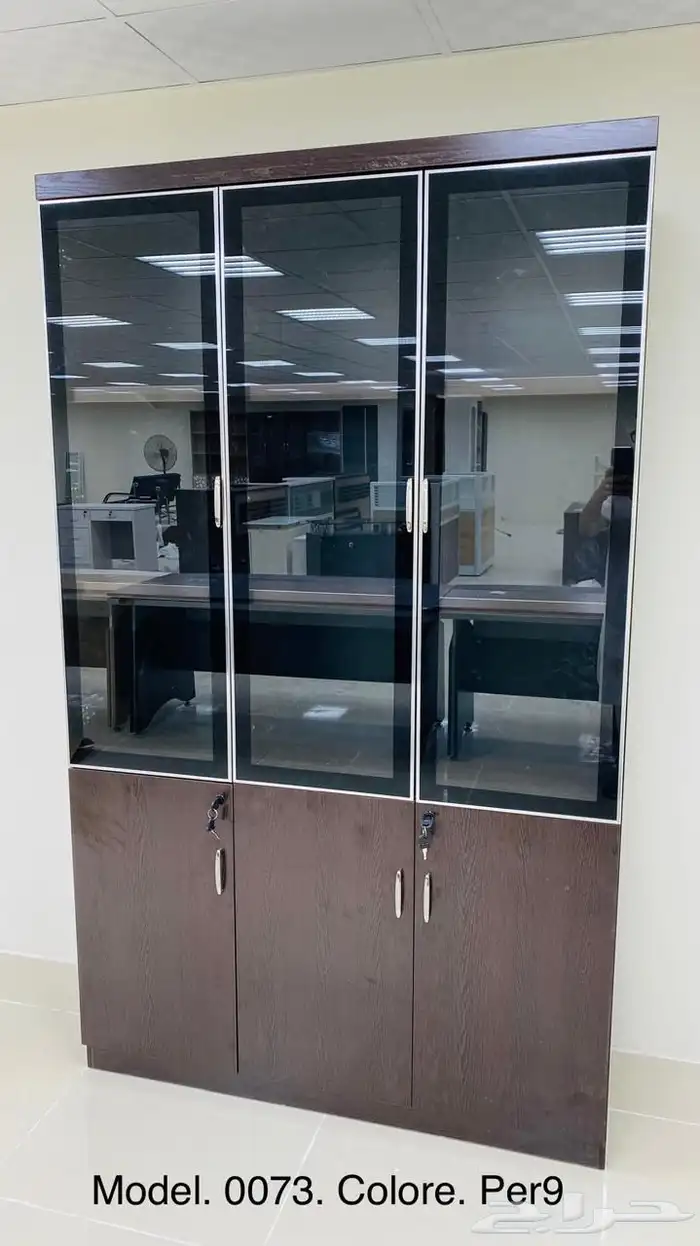 مكاتب فخم طقم مودرن المدير مكتب سكرتاريه درج دولاب طاولة شي 37