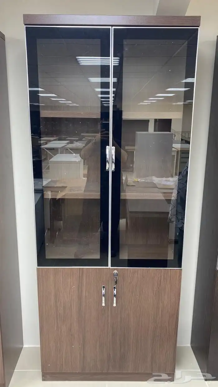 مكاتب فخم طقم مودرن المدير مكتب سكرتاريه درج دولاب طاولة شي 36