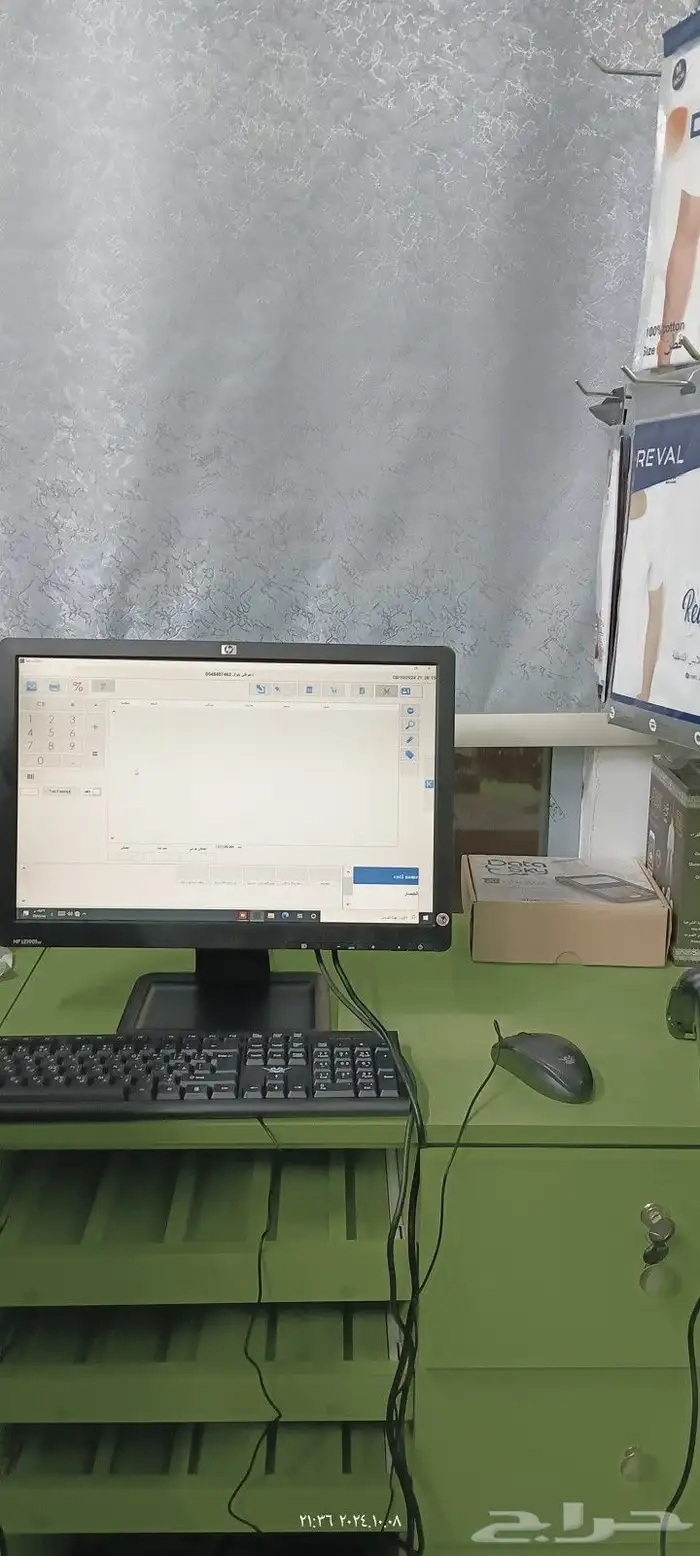 جهاز كاشير تموينات كاشير كافي كاشير حلاق كاشير مطعم 0