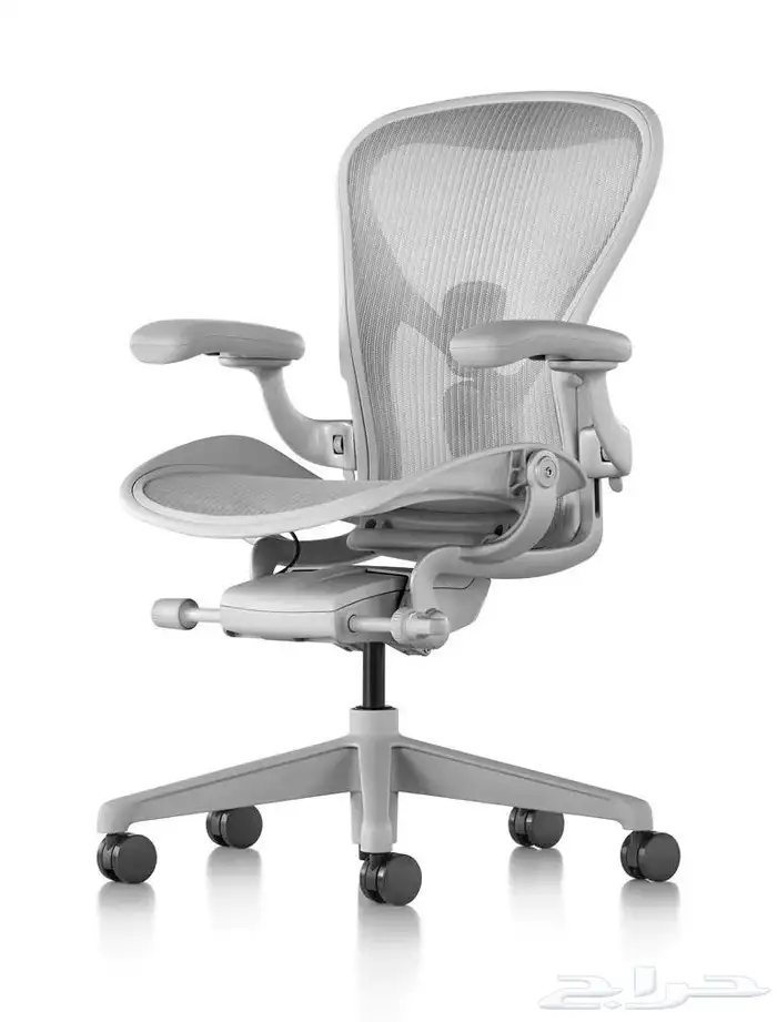 هيرمان ميلر ايرون ريماستر جديد herman miller aeron silver 0