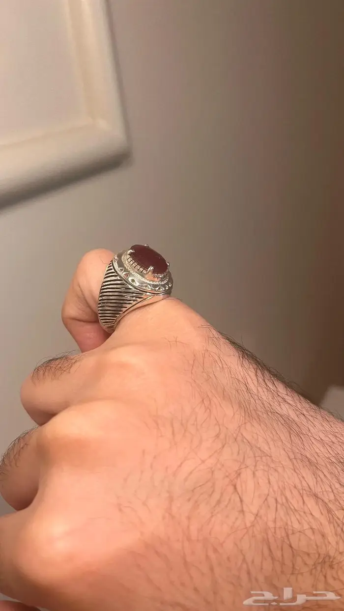 خاتم ياقوت روبي طبيعي 6