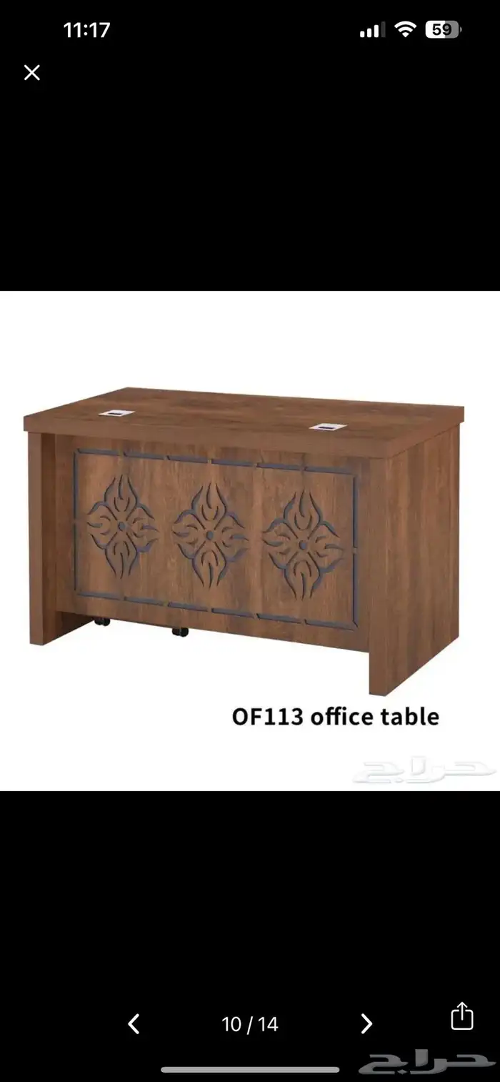 مكاتب فخم طقم مودرن المدير مكتب سكرتاريه درج دولاب طاولة شي 9