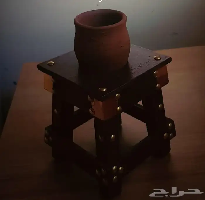 كوب تراثي مع قاعده تراثية ارضية 3