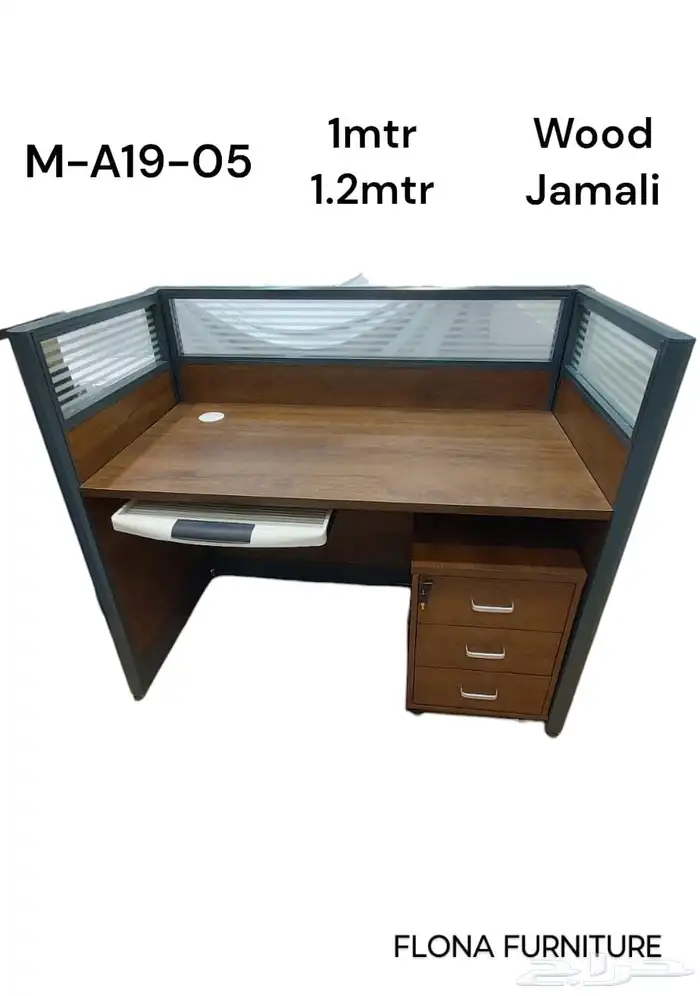 مكاتب فخم طقم مودرن المدير مكتب سكرتاريه درج دولاب طاولة شي 52