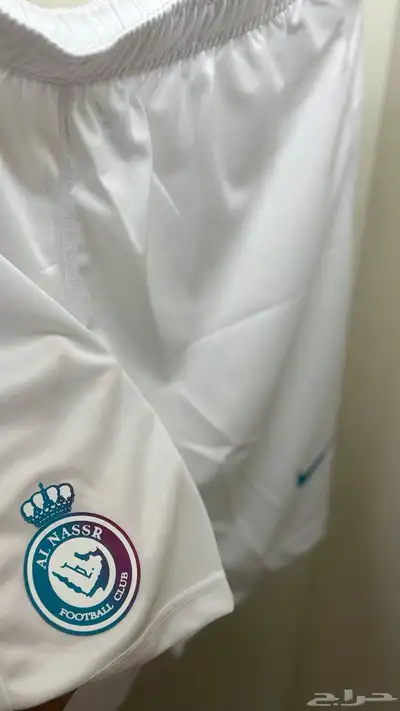 طقم النصر الابيض 2024 6
