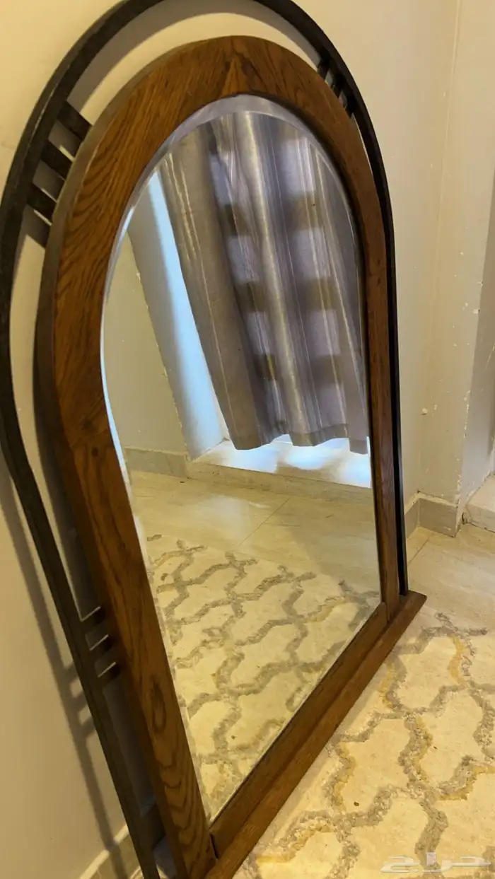 مرايا حائط خشبيه 1