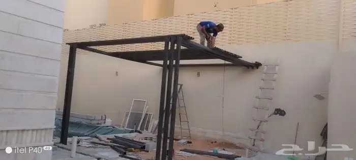 حداد مظلات شينكو سواتر هناقر سندويش بنل كلادينج 3