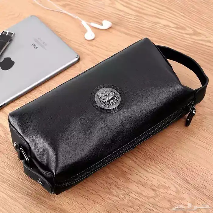 شنطة يد جلد رجالية 6