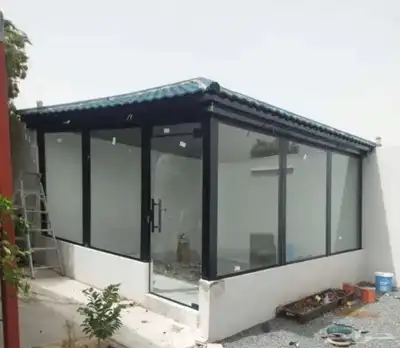 زجاج دربزين ودبل اجلاس ومحلات تجاريه 1