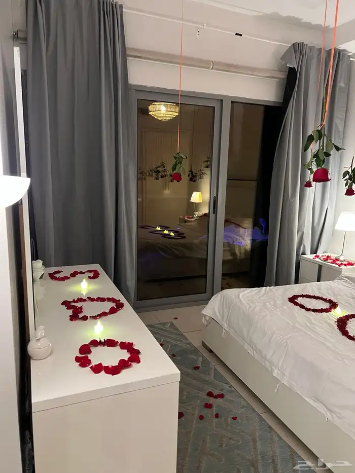 حفلات تزيين غرف عرسان و تشريع سيارات و باقات ورد 14