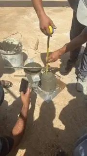 الخمرة خرسانة جاهزة مصنع خرسانة صبة 1