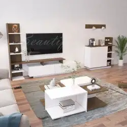 طقم طاولات مودرن تصميم ناعم وأنيق 10