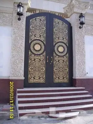 باب حديد شباك دربزىن مزله ساوتر المنيوم 1